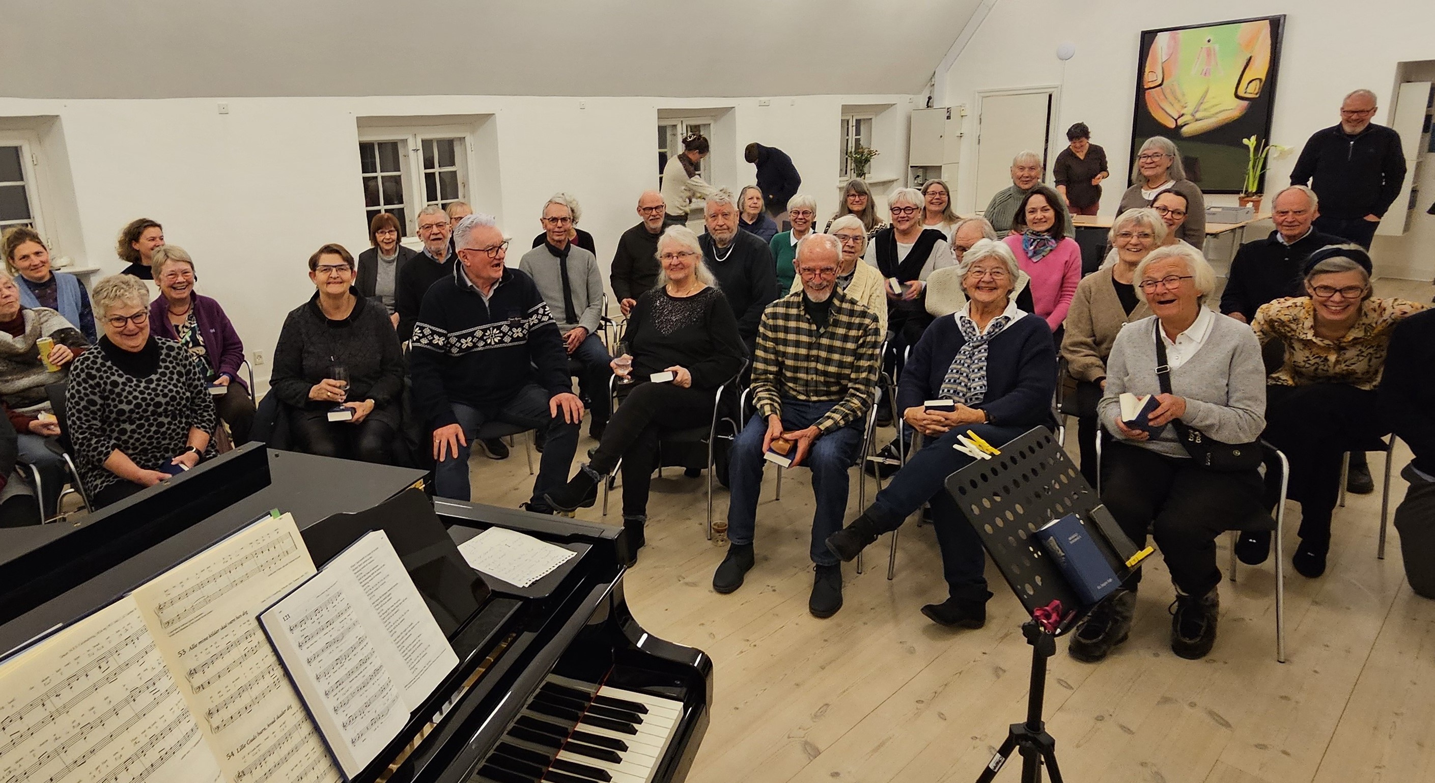 Sangaften 2024 med organisterne Sanna Räsänen og Rasmus Grønborg